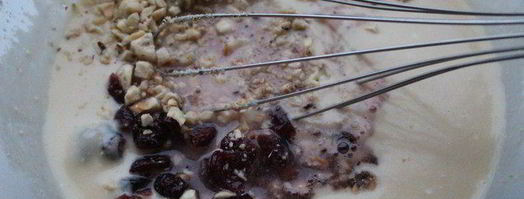 штоллен с вяленой клюквой и фундуком. Шаг 5