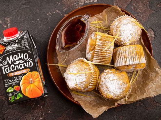 Рецепт солнечных кексов