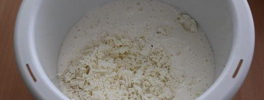 творожный черемуховый кекс. Шаг 2