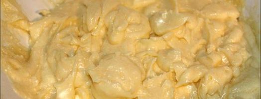 творожный кекс с клюквой. Шаг 2