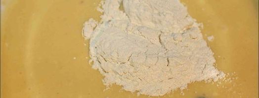 творожный кекс с клюквой. Шаг 4