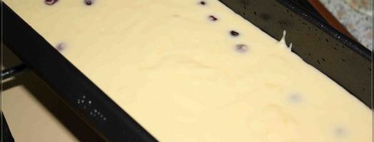 творожный кекс с клюквой. Шаг 6