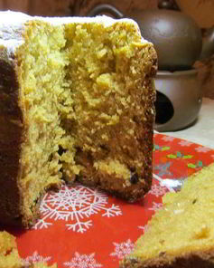 Творожный кекс в хлебопечке