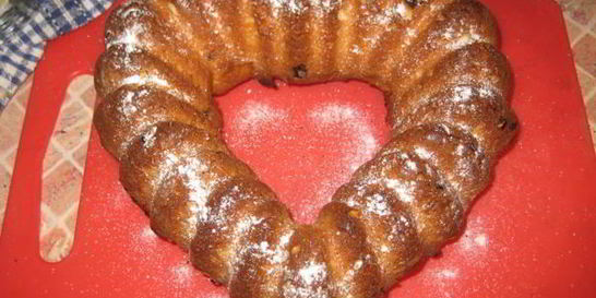 Творожный кекс