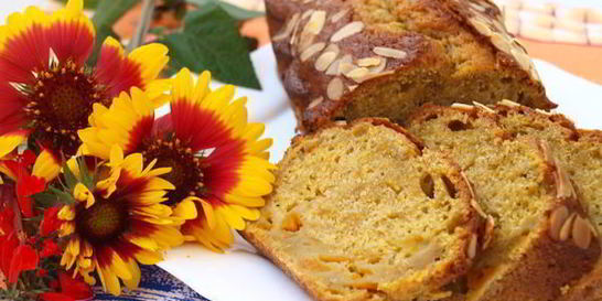 Тыквенно-миндальный кекс