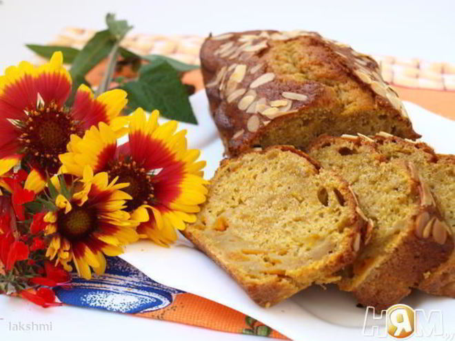 Рецепт тыквенно-миндального кекс