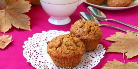 Тыквенно-шоколадные кексы