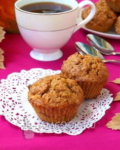 Тыквенно-шоколадные кексы