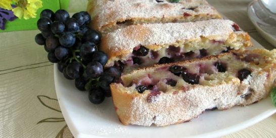 Виноградный кекс