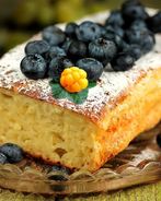 Влажный кекс