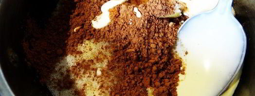 волнистый кекс под шоколадным соусом невесомая нежность. Шаг 9