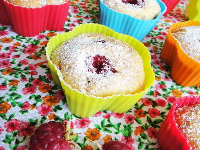 Рецепт ягодных кексов