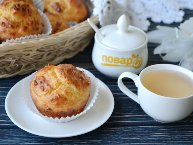 Рецепт закусочных кексов из плавленного сырка