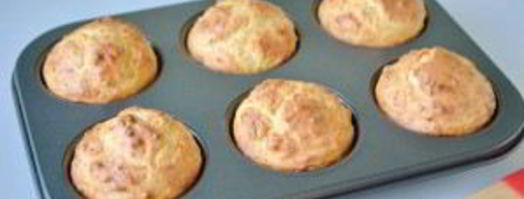 закусочные кексы из плавленного сырка. Шаг 7