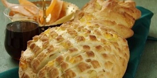 Апельсиновый хлеб с ананасами