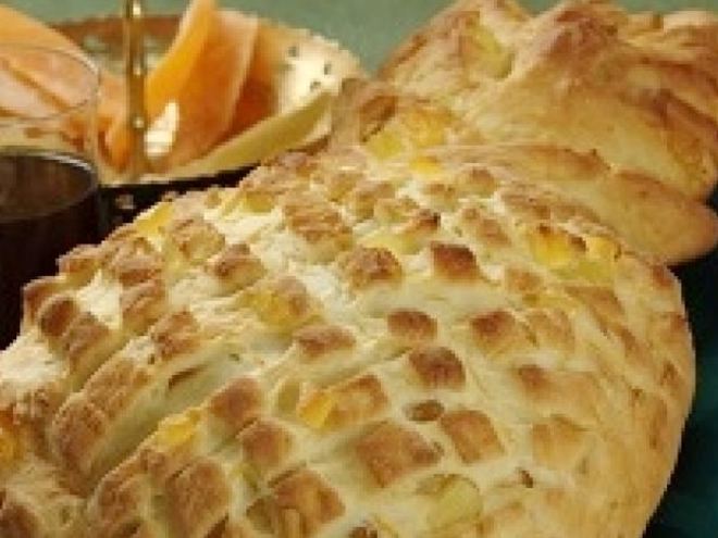 Рецепт апельсинового хлеба с ананасами