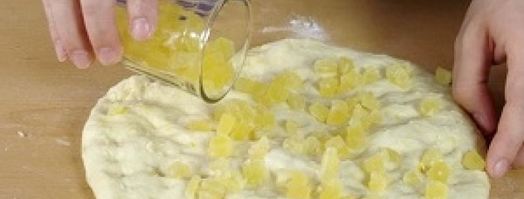 апельсиновый хлеб с ананасами. Шаг 3