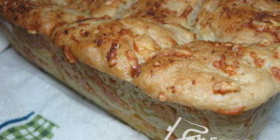 Ароматный хлебушек с сыром и чесноком