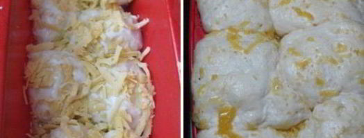 ароматный хлебушек с сыром и чесноком. Шаг 3