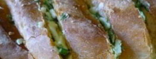 багет с чесноком. Шаг 3