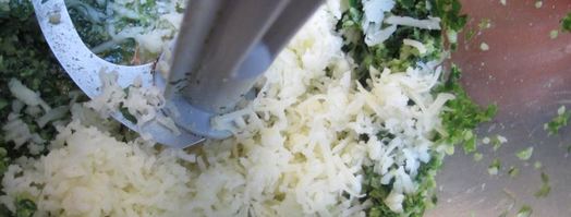 багет с соусом песто. Шаг 3