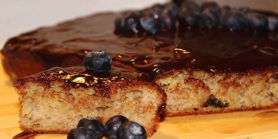 Банановый хлеб с шоколадом