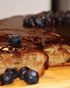 Банановый хлеб с шоколадом