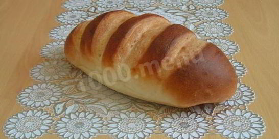 Батон нарезной в духовке