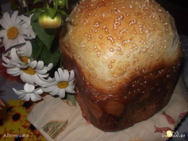 Рецепт белого хлеба с чесноком и укропом