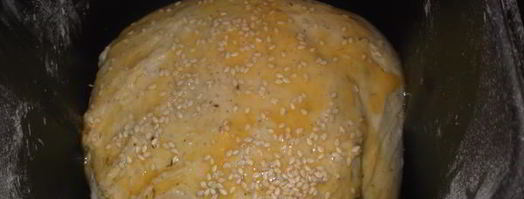 белый хлеб с чесноком и укропом. Шаг 4