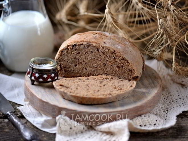 Рецепт бездрожжевого хлеба из ржаной муки