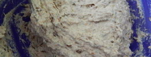 бездрожжевой хлеб с отрубями и пряностями. Шаг 2