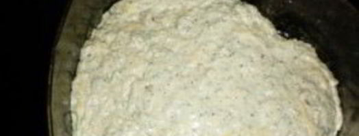 быстрый хлеб без дрожжей. Шаг 3