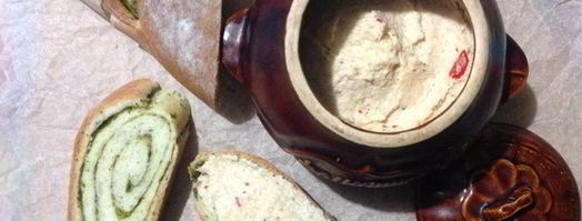 чесночный багет с зеленью. Шаг 15