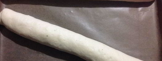 чесночный багет с зеленью. Шаг 10