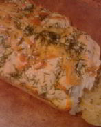 Чесночный хлеб с зеленью