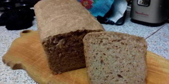 Домашний черный хлеб