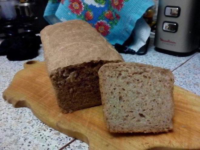 Рецепт домашнего черного хлеба
