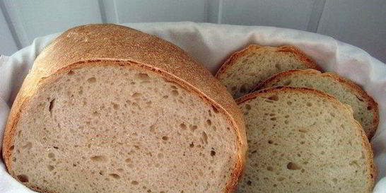 Домашний хлеб на опаре без дрожжей
