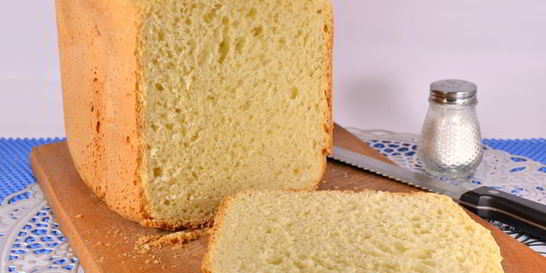 Домашний хлеб на сметане в хлебопечке