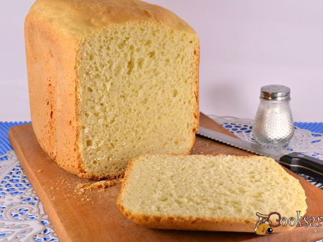 Рецепт домашнего хлеба на сметане в хлебопечке