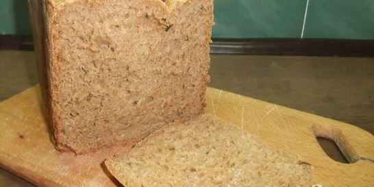 Домашний постный хлеб