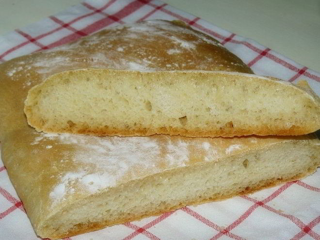 Рецепт домашней чиабатты