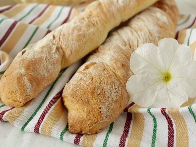 Рецепт французского крученого багета