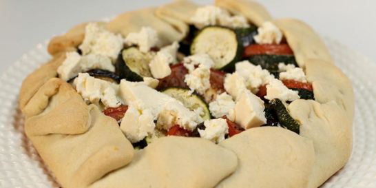 Галеты с овощной начинкой