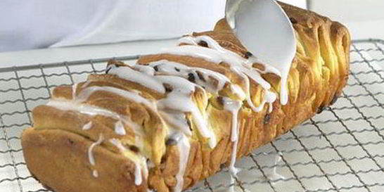 Глазированный апельсиновый хлеб