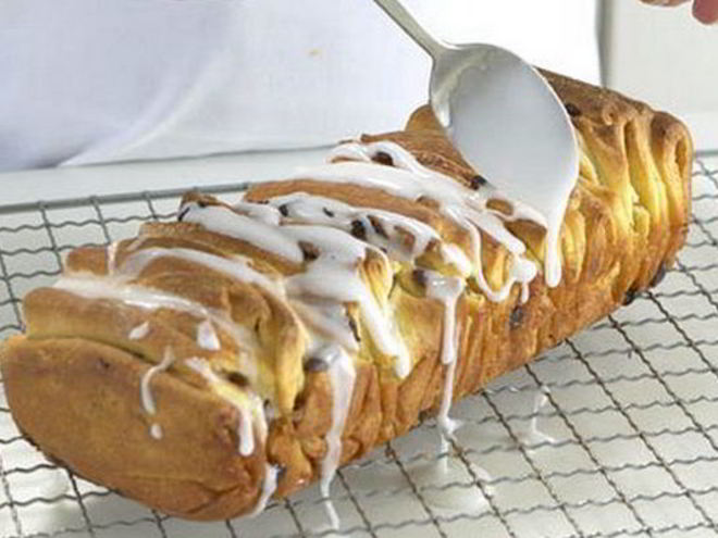 Рецепт глазированного апельсинового хлеба