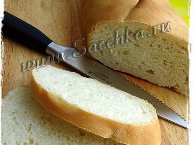 Рецепт городского батона