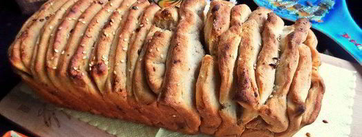 итальянский хлеб гармошка. Шаг 15