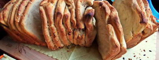 итальянский хлеб гармошка. Шаг 16